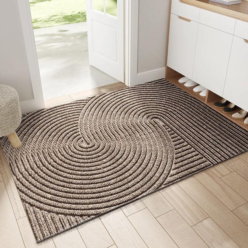 Taavita - Elegant PVC Door Mat with Non-Slip Design & Sand Catcher