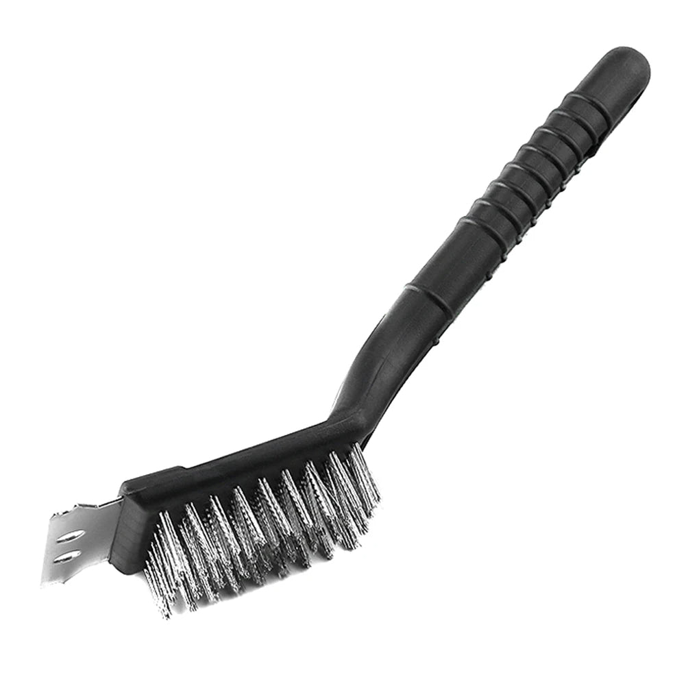Barbecue Grill Brush with Stainless Steel Wire Bristles