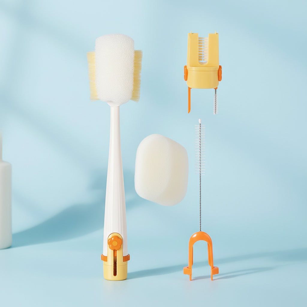 Ultimate 5-in-1 Bottle Cleaning Kit for Effortless Shine