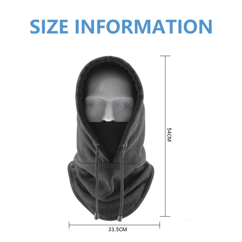 Winter Balaclava Mask Made of Polar Fleece