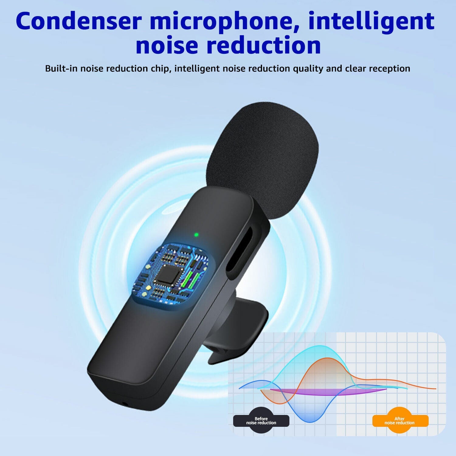 Clip-On Condenser Microphone