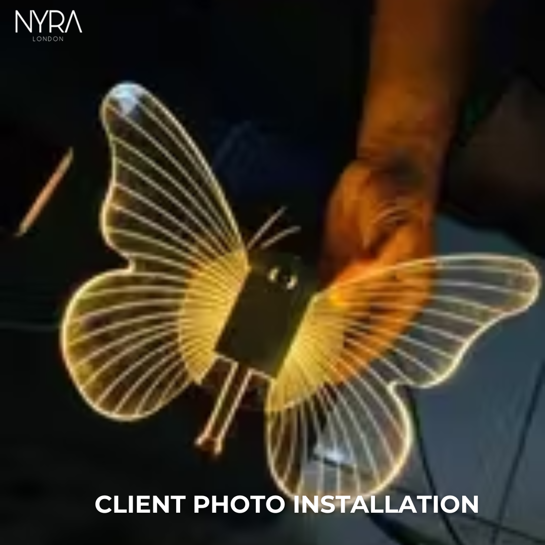 GlimmerWing LED Butterfly Wall Light Collection for Elegant Spaces