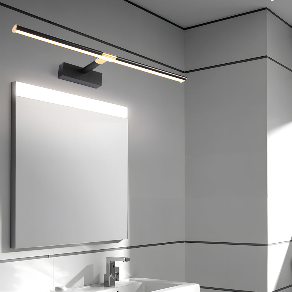 1-Light Adjustable Retractable Long Strip LED Vanity Lights Bathroom Lighting