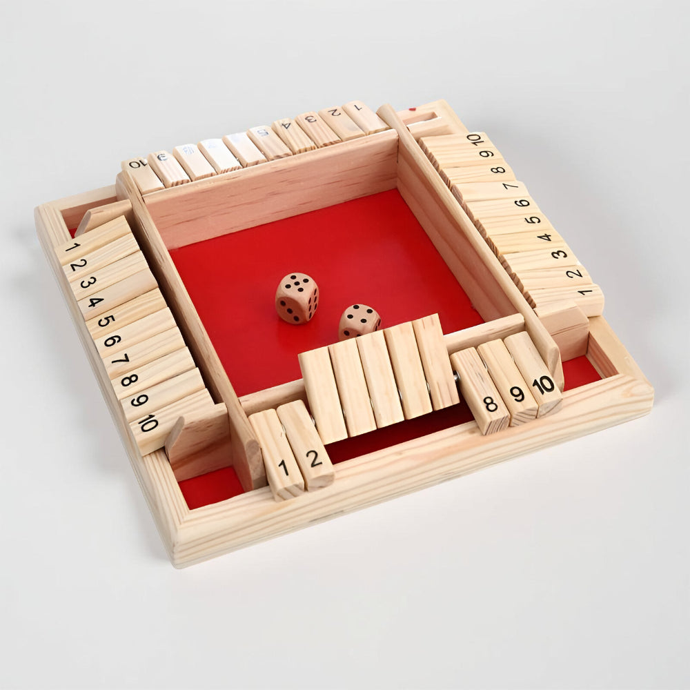 Family-Friendly Wooden Math Game for Fun Learning