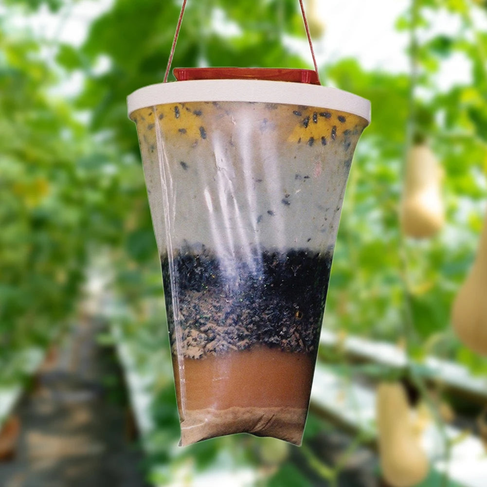 Natural Outdoor Fly Catcher Bag for Effective Pest Control