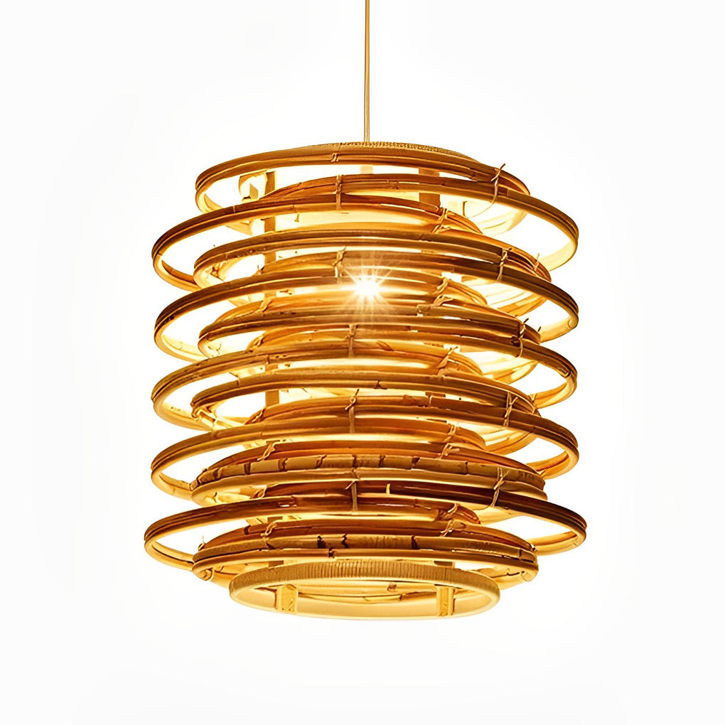 16'' Round Taavita Pendant Light | Farmhouse Pendant Light | Living Room Lighting