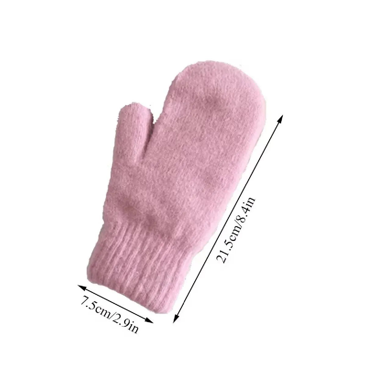 Luxurious Knit Winter Gloves for Women