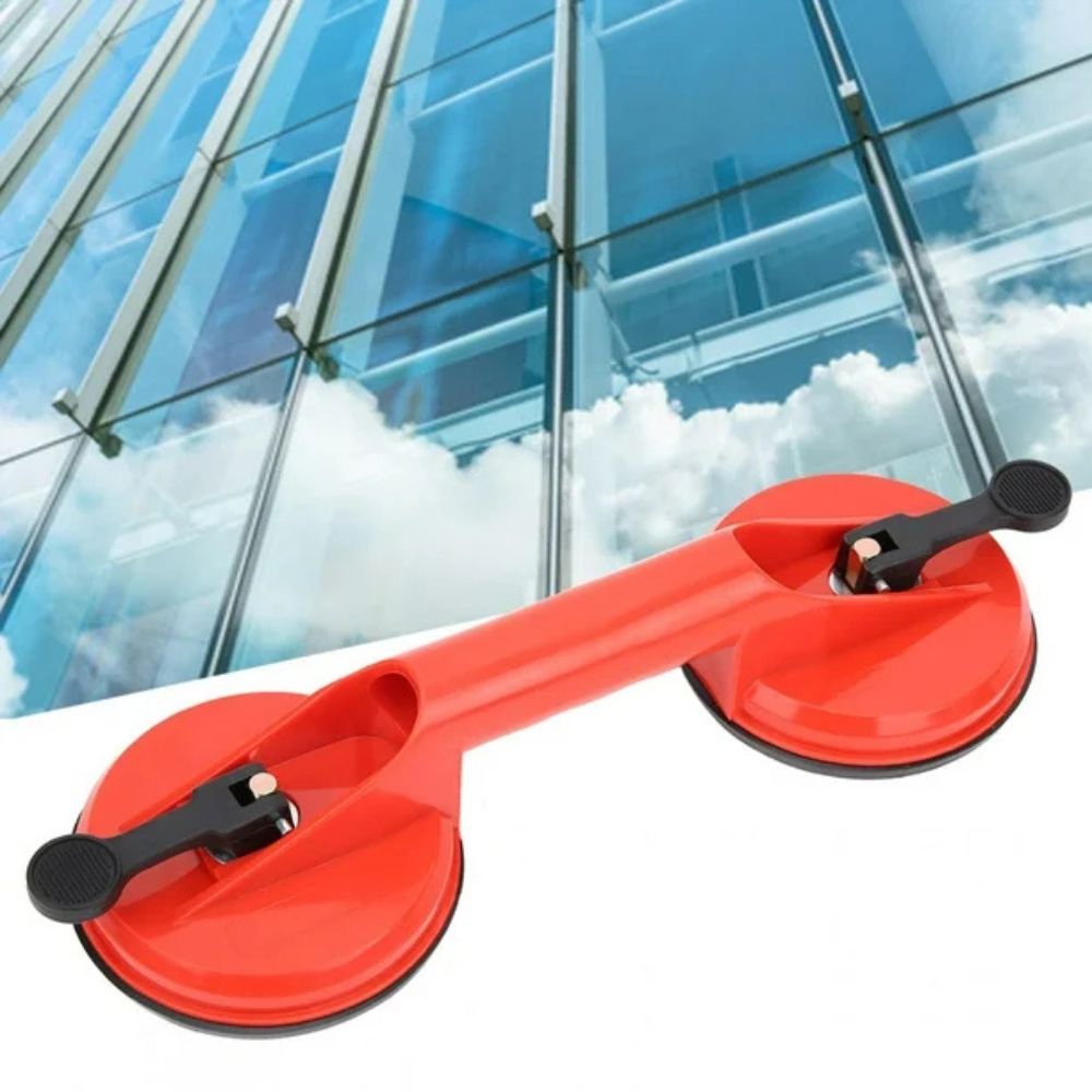 Double Grip Suction Cup Tool for Glass and Tile Handling