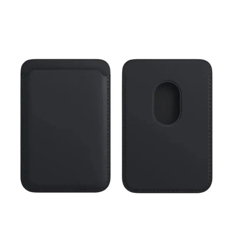 Leather Wallet with Magnetic Closure for iPhone Card Storage