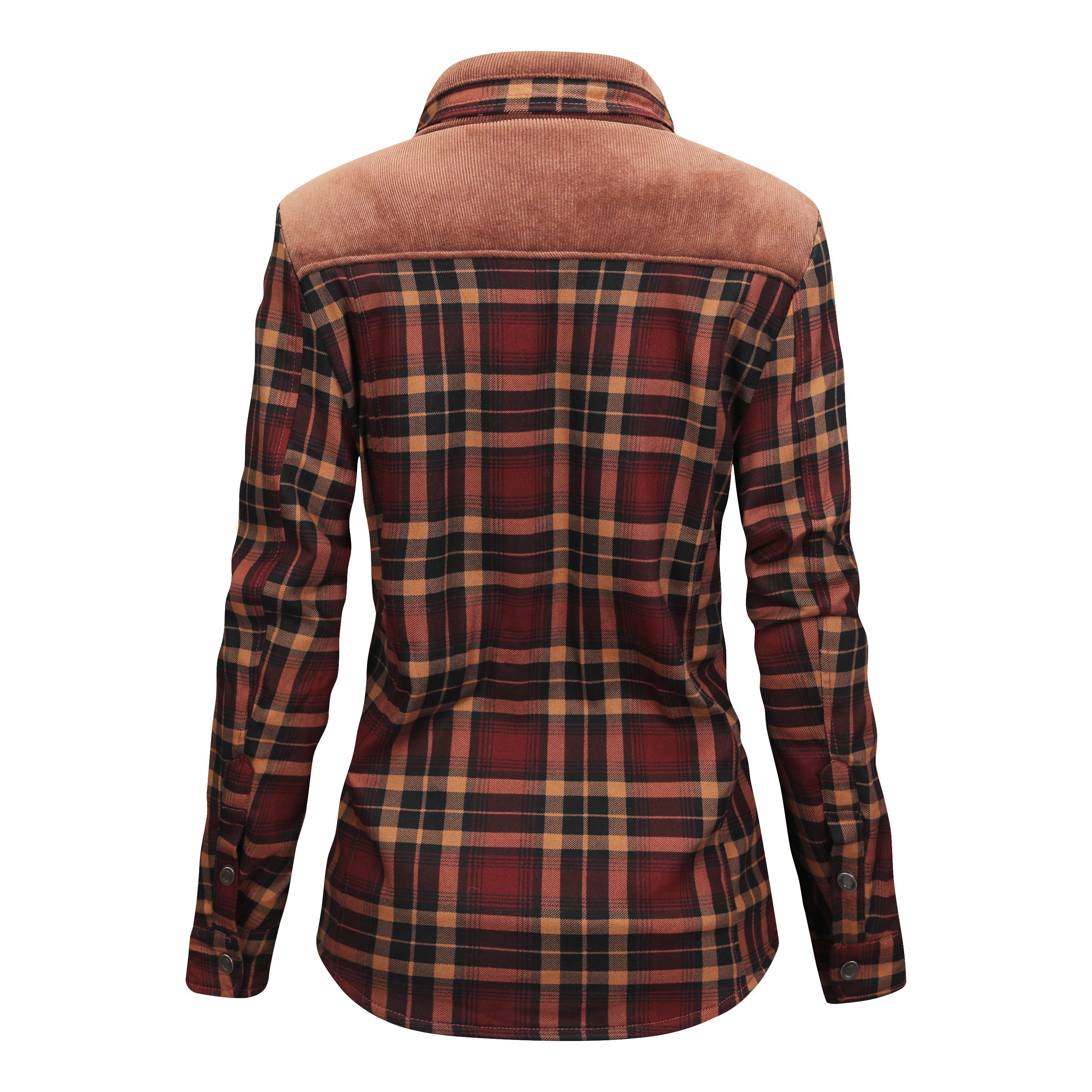 Men's Flannel Shirt | Insulated | Winter Warmth Retention | Fleece-Lined