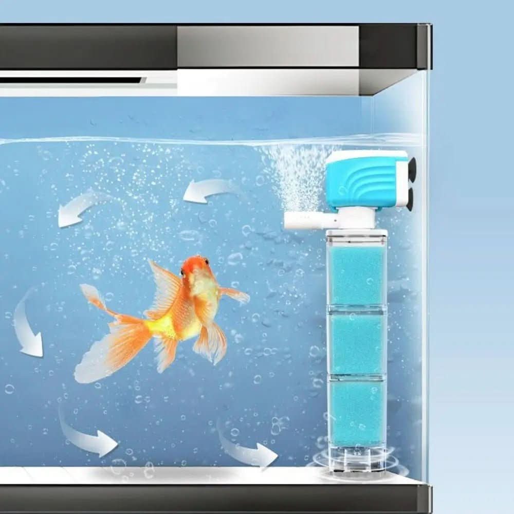 AquaClarity Elite 5-in-1 Filter System for Pristine Aquariums