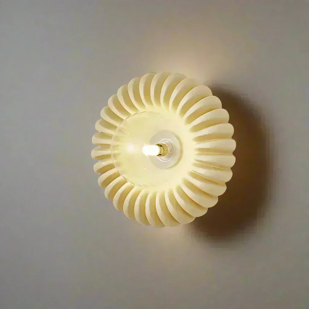 Elysian Glow | Elegant Resin Wall Light