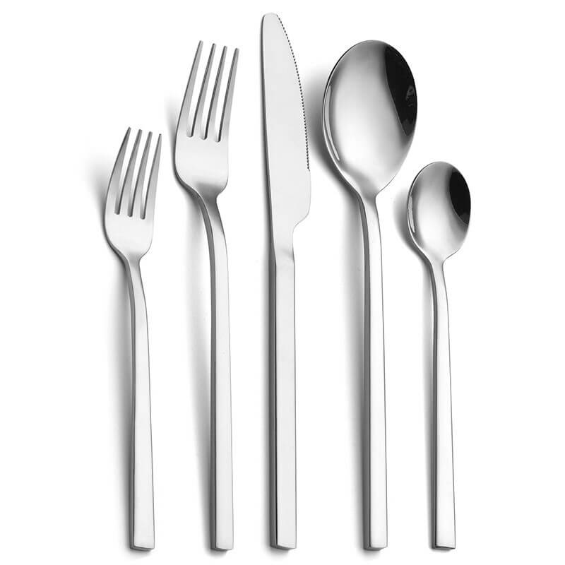 Salvenis — Stainless Steel Cutlery Set with Sleek Comfortable Design