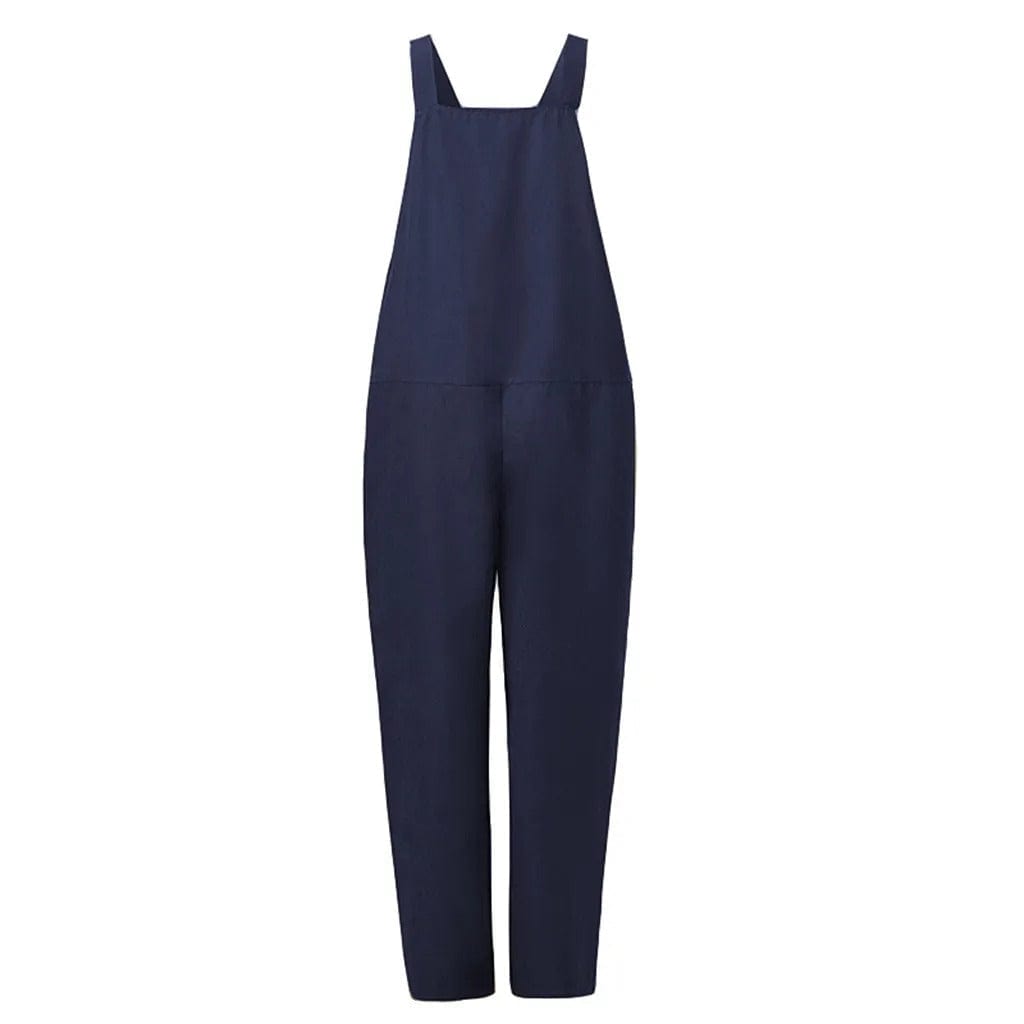 Women’s Jumpsuit | Breathable Polyester & Elastane Fabric | Adjustable Straps & Front Pockets | Comfortable Fit
