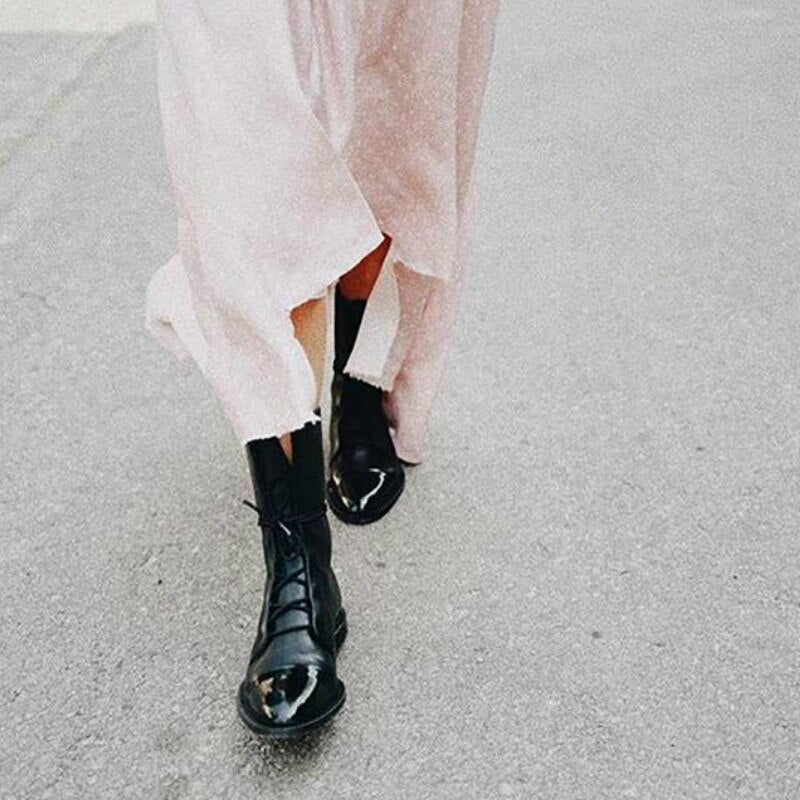 Women’s Winter Boots | Genuine Leather & Waterproof | Thick Fur Lining | Ankle Height
