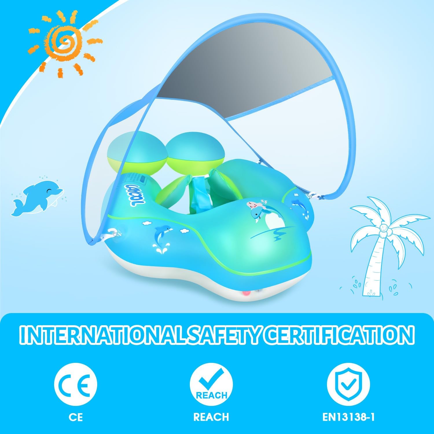 Canopy Swim Float for Babies