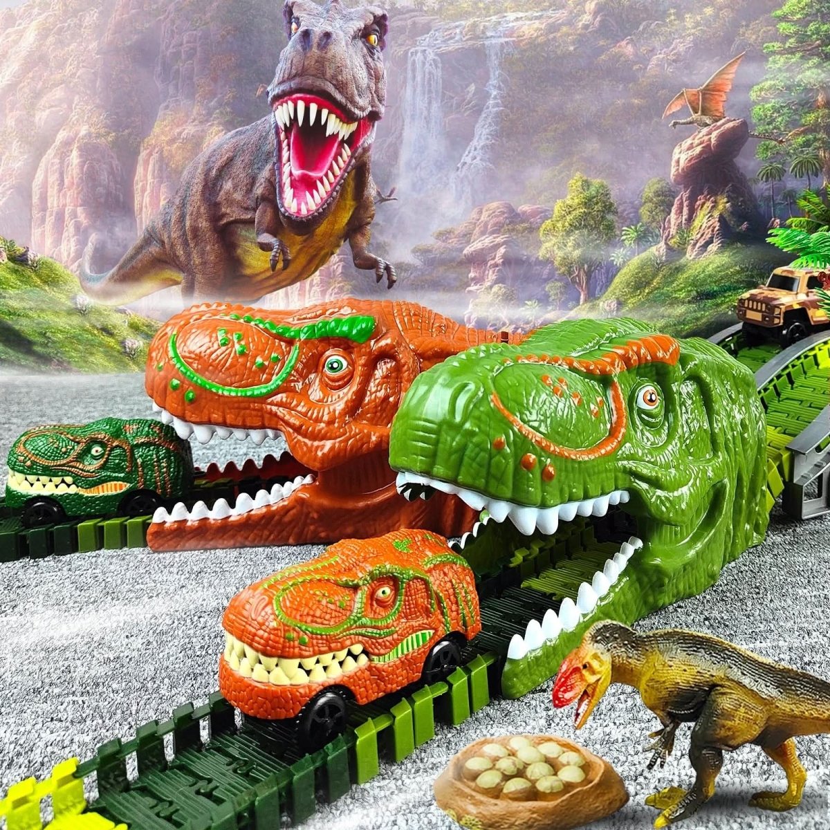 DinoQuest Railway: An Interactive Adventure for Young Explorers