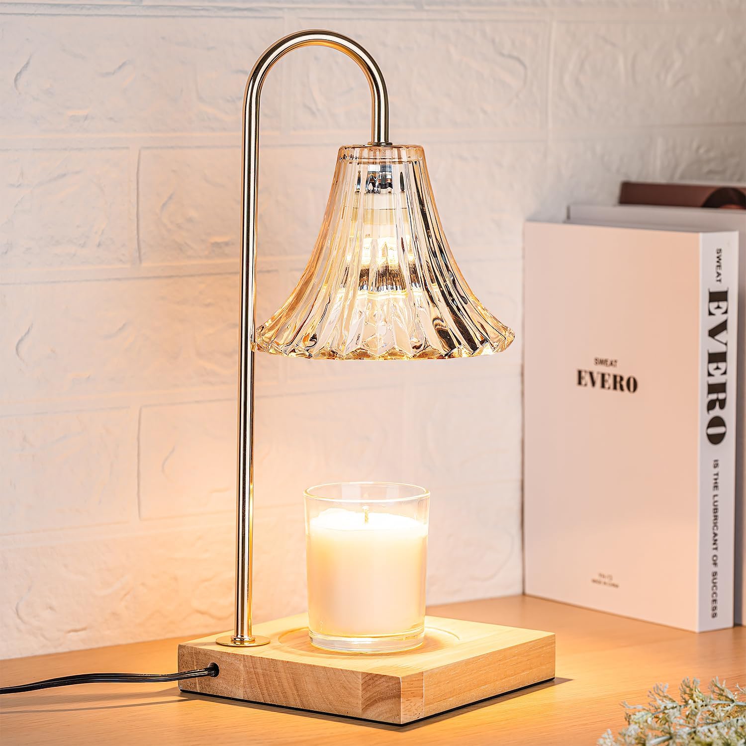 Tabletop Electric Candle Warmer with Adjustable Features