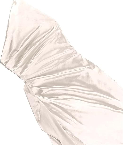 Women’s One-Shoulder Maxi Dress | Ruched Satin Fabric | Draped Side Panel & High Slit | Elegant Evening Wear