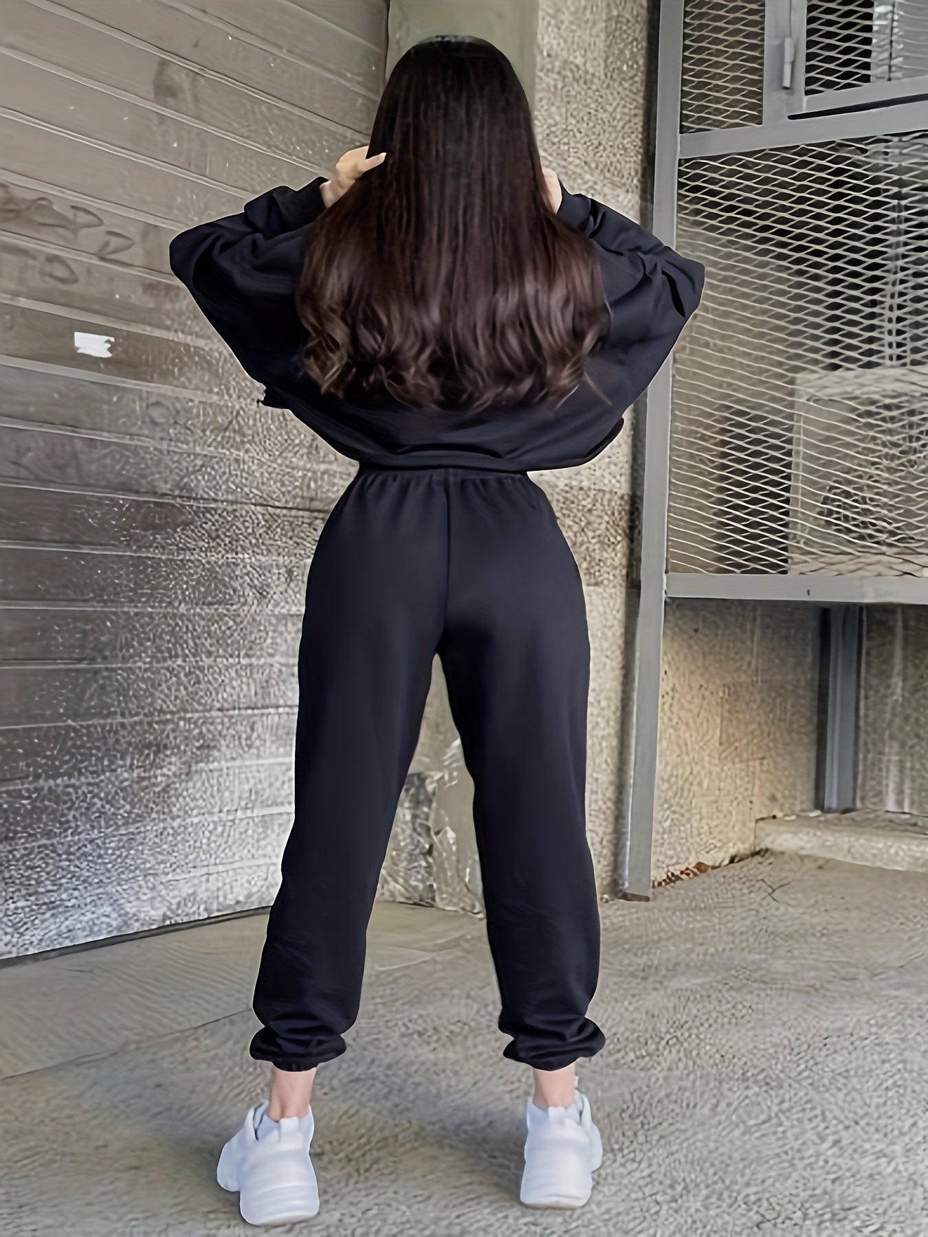 Women's Tracksuit Set | Stretchy Fit | All-Season Comfort | Polyester