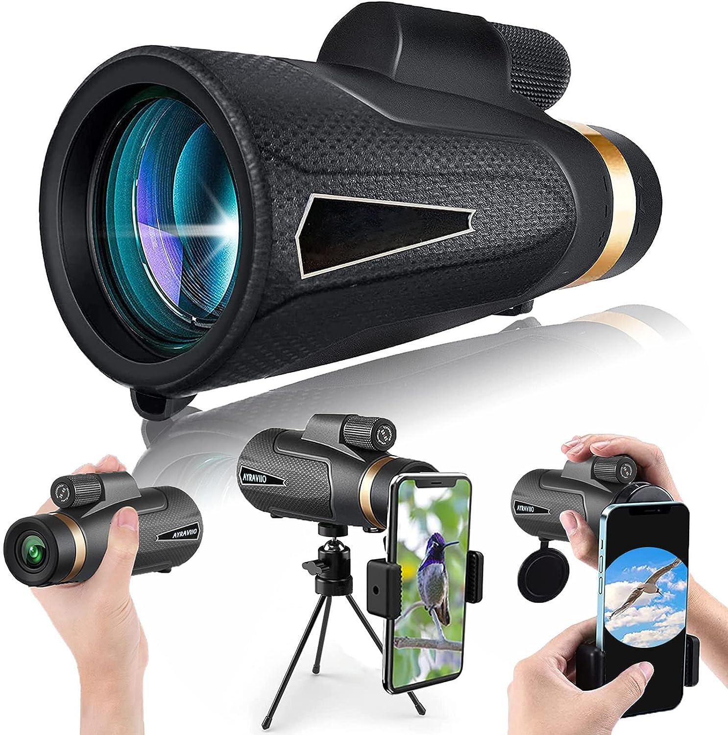 Compact High-Power Telescope for Outdoor Adventures
