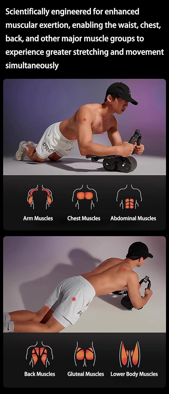 Core Strengthening Wheel for Abdominal Exercises