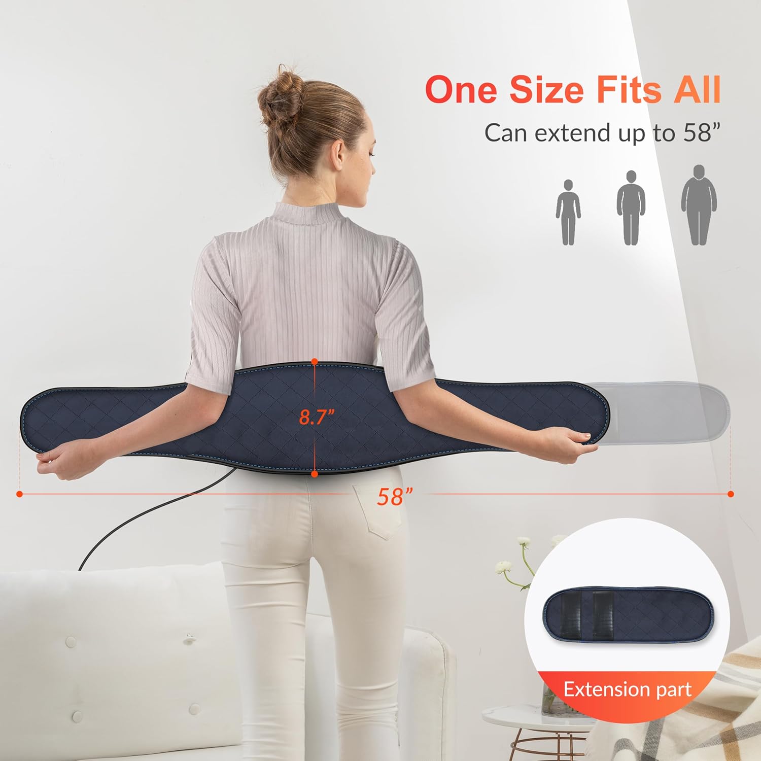 ComfortWave Back Relief Heating Pad