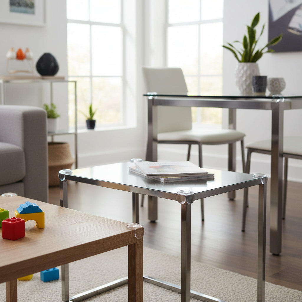 Clear Edge Guards for Child Safety - Table Corner Protectors