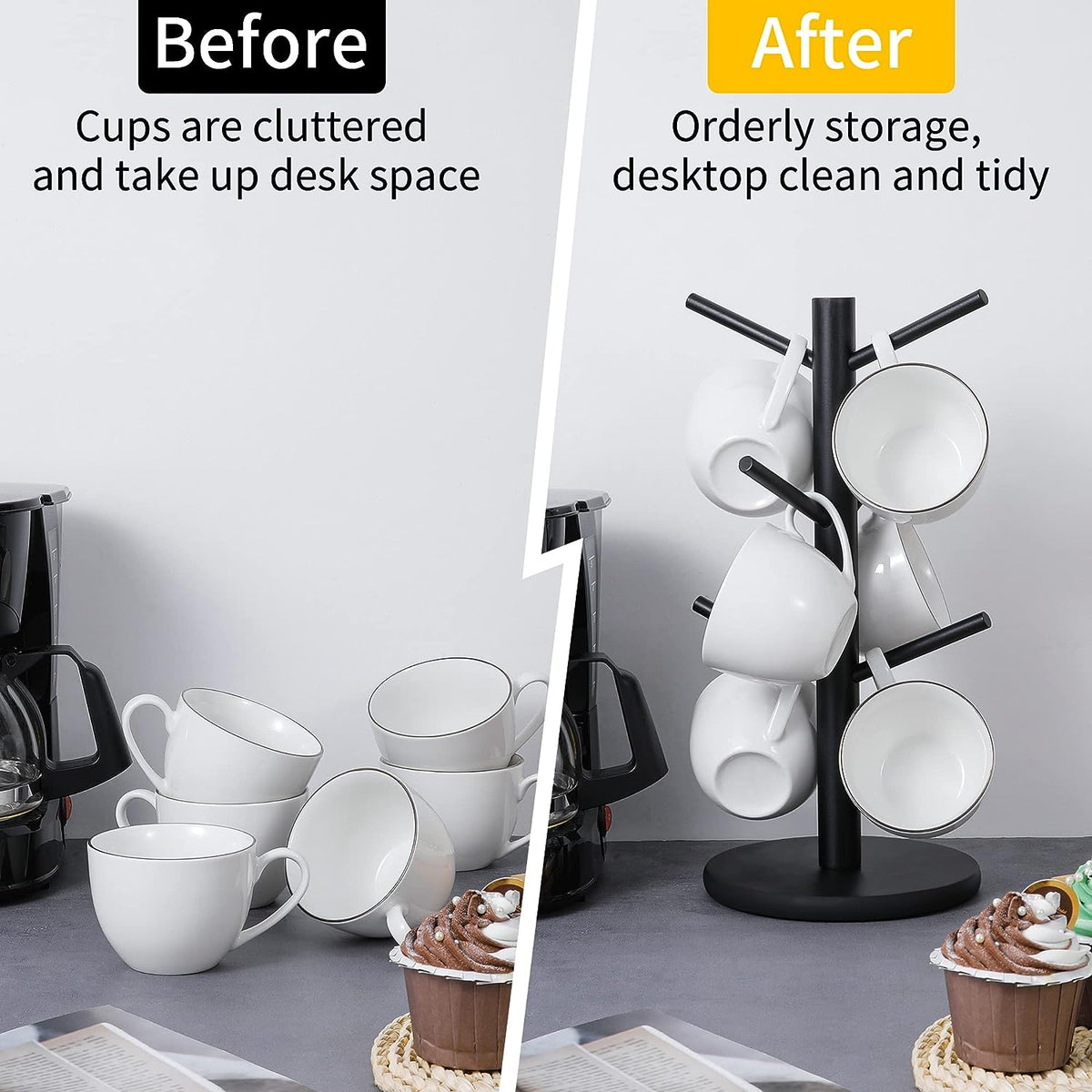 Tree Stand for Holding Cups and Mugs