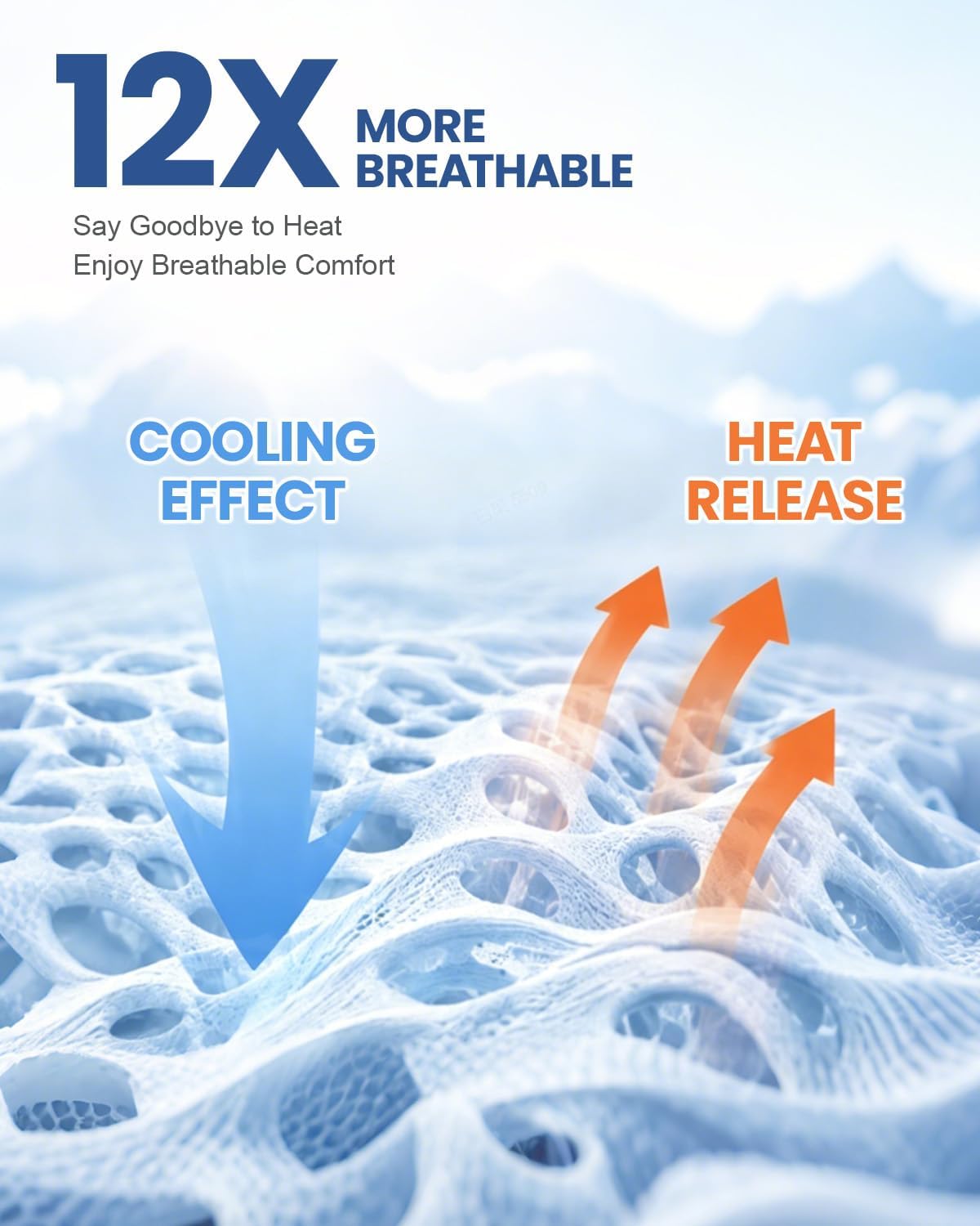 Lightweight Double-Sided Cooling Blanket for Hot Sleepers – Breathable Summer Throw