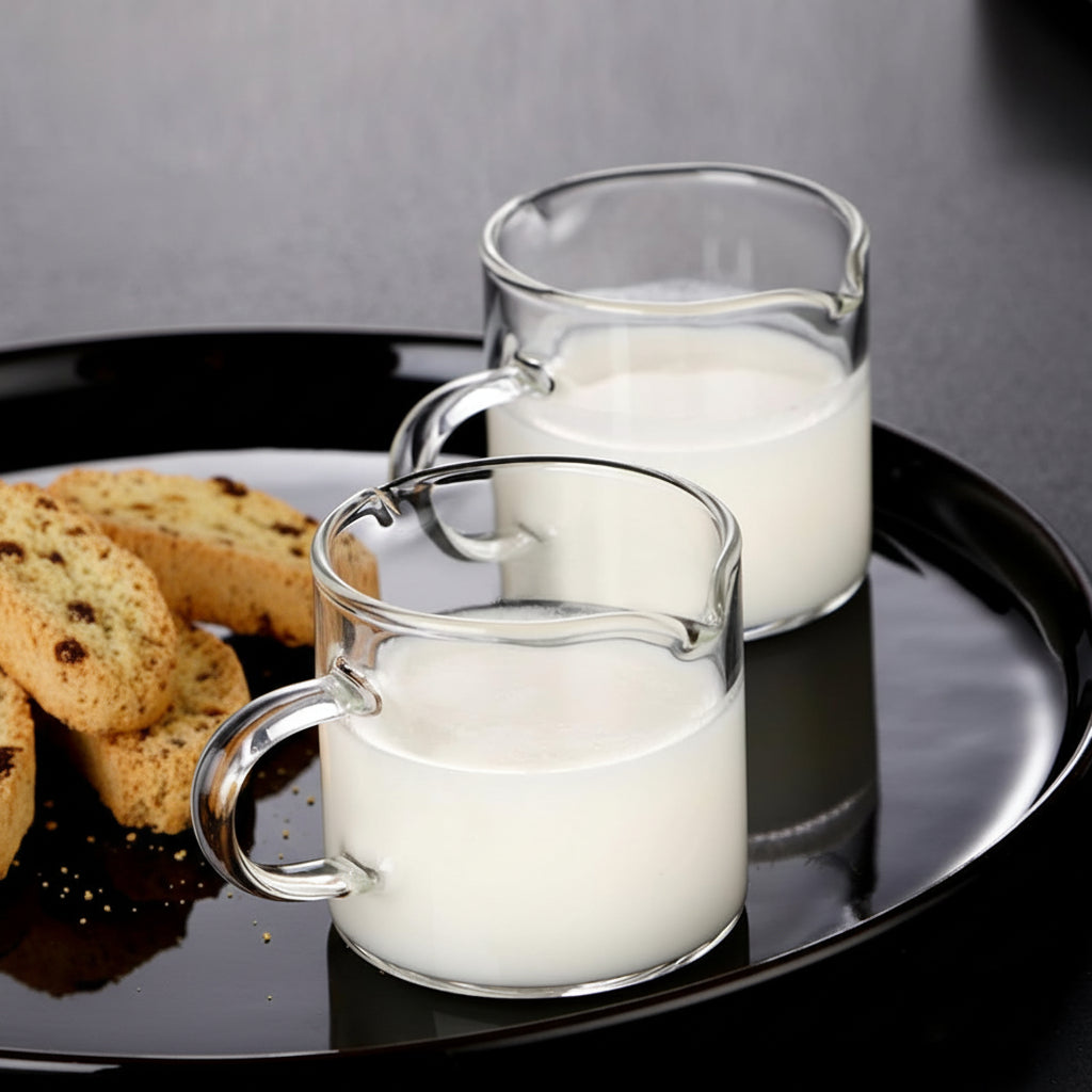 Precision Pour Glass Cups for Perfect Espresso Shots
