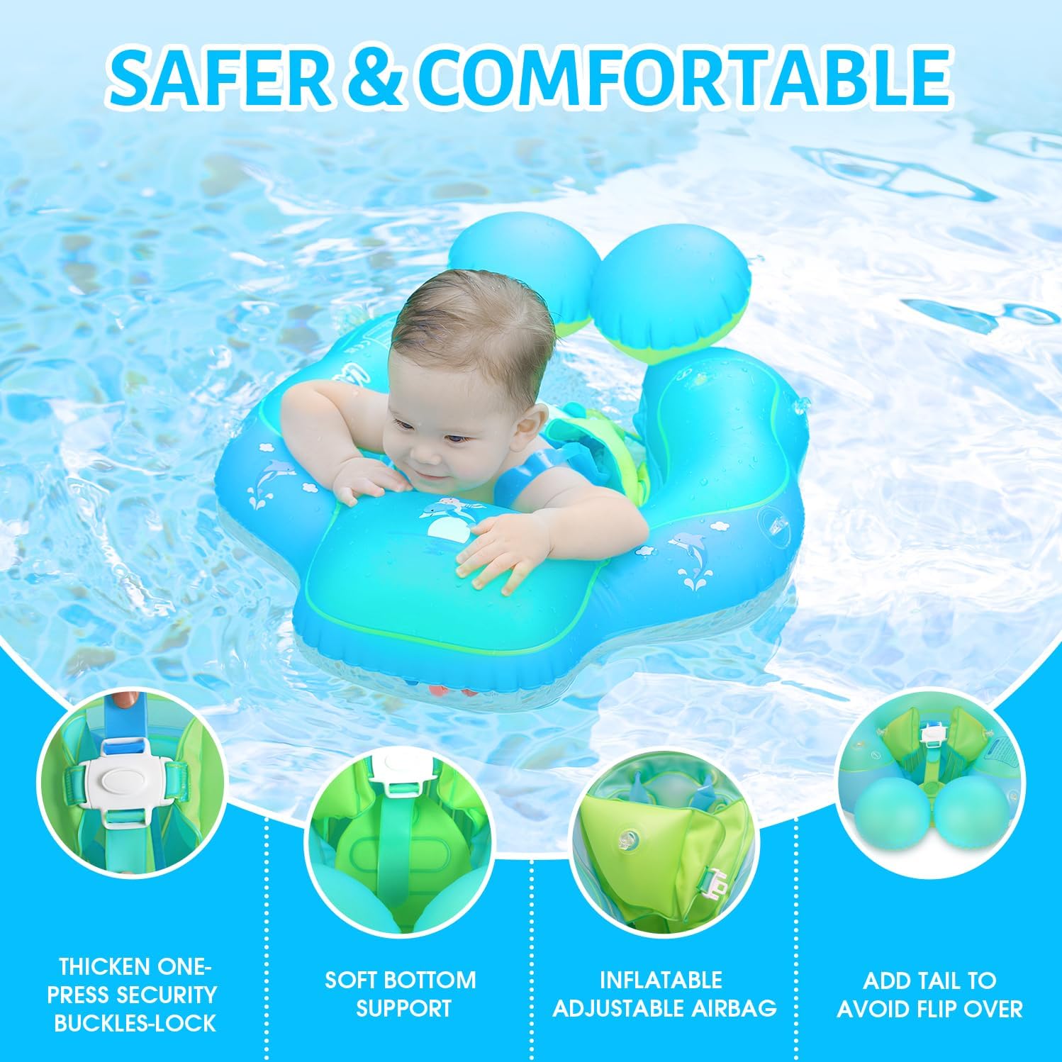 Canopy Swim Float for Babies