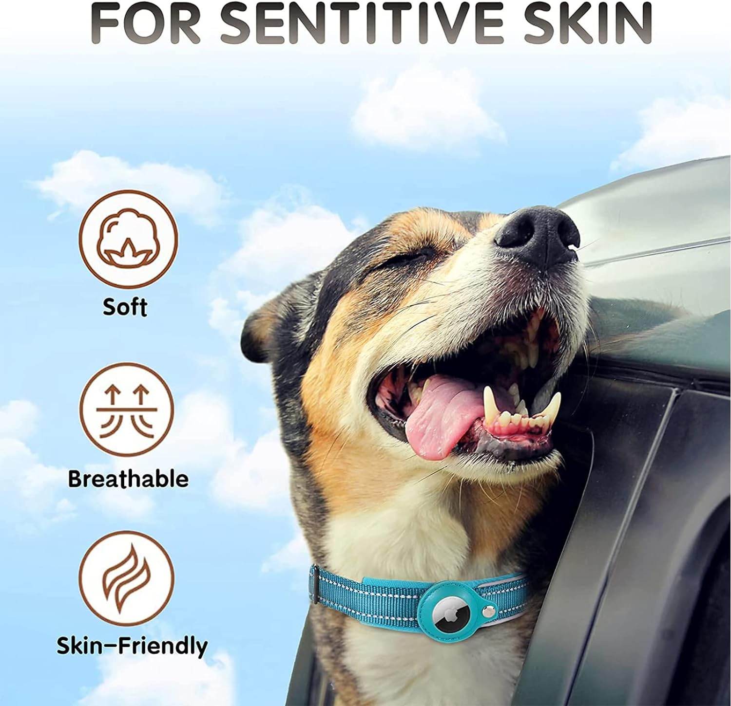 SmartTrack Canine Collar with Integrated Locator