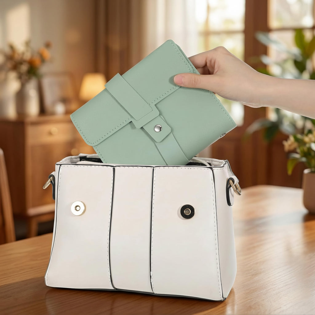 Compact Travel Jewelry Case for Earring Storage - Perfect Gift