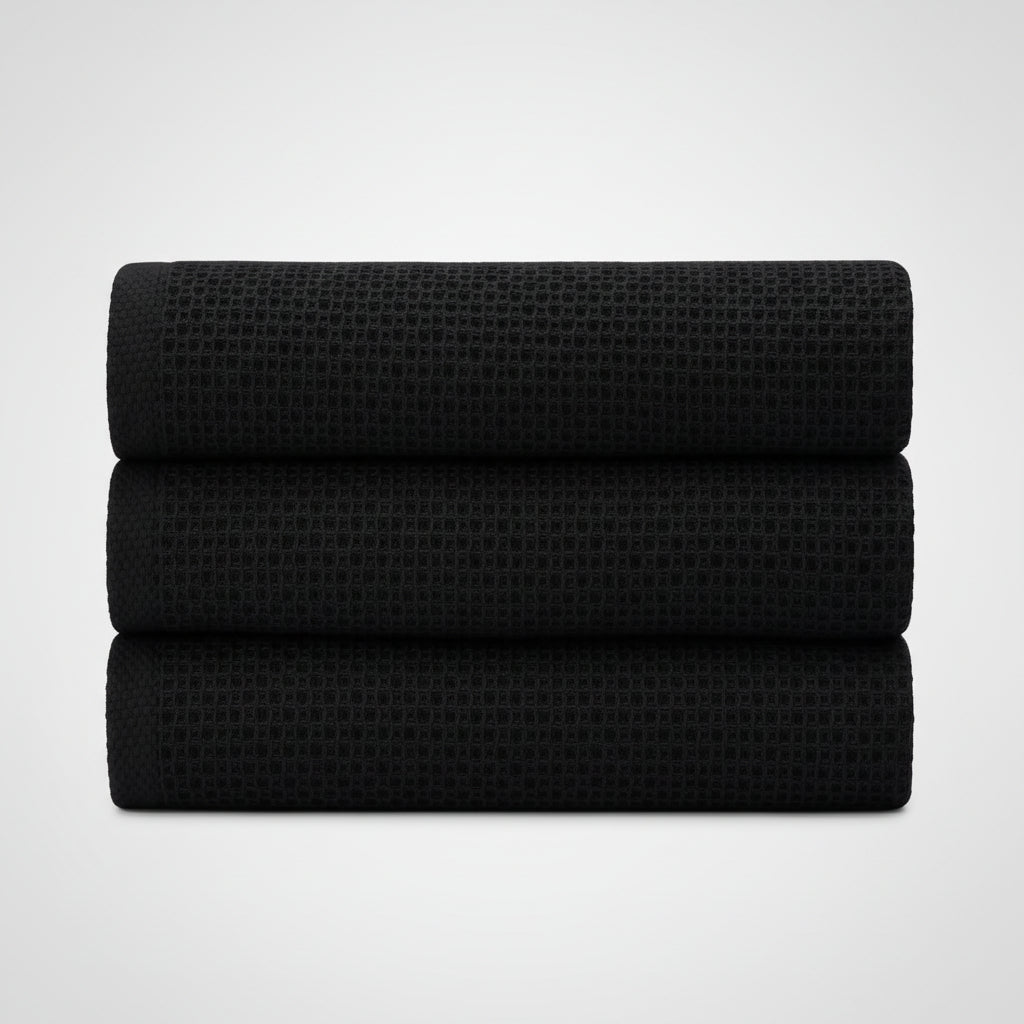 Premium Cotton Kitchen Cloths Set – Highly Absorbent Waffle Texture