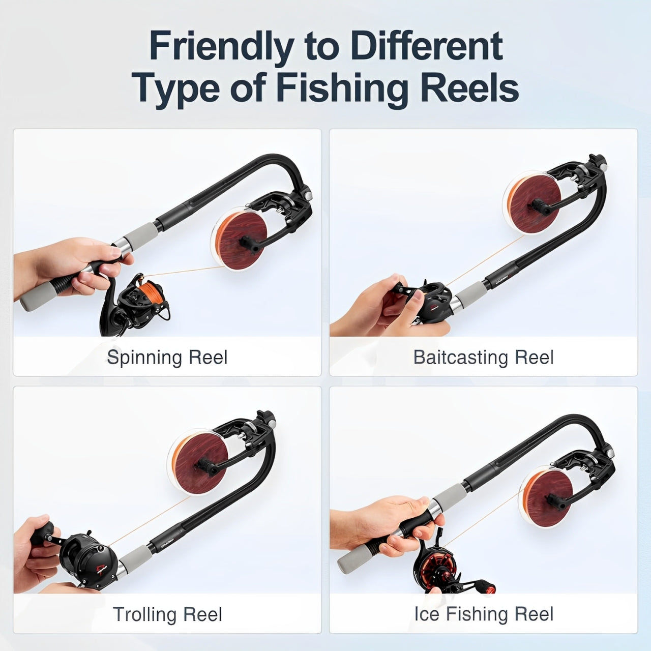 Spooling Tool for Fishing Line Winder