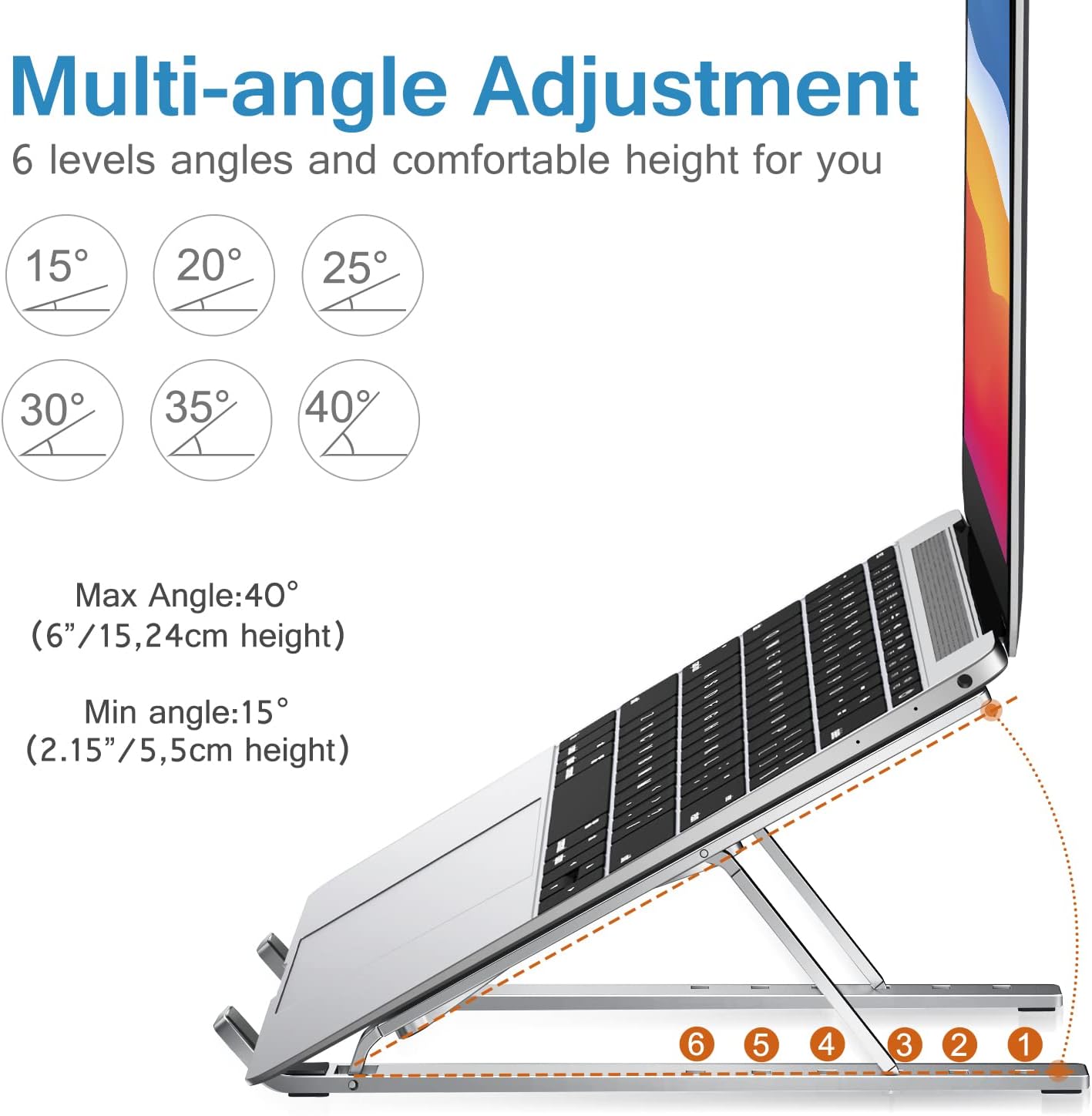 Portable Laptop Holder – Foldable Design for Easy Storage