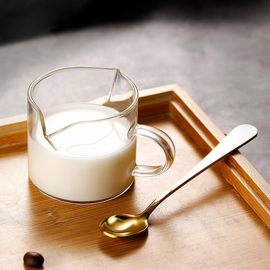 Precision Pour Glass Cups for Perfect Espresso Shots