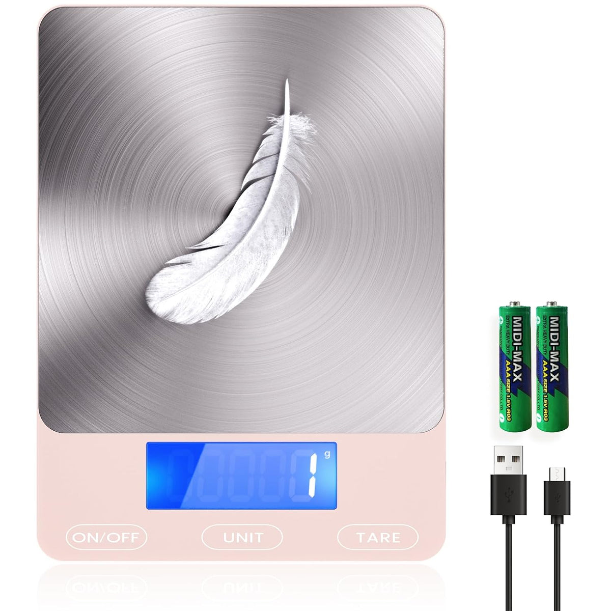 LCD Display Kitchen Scale – Weighs up to 15 kg