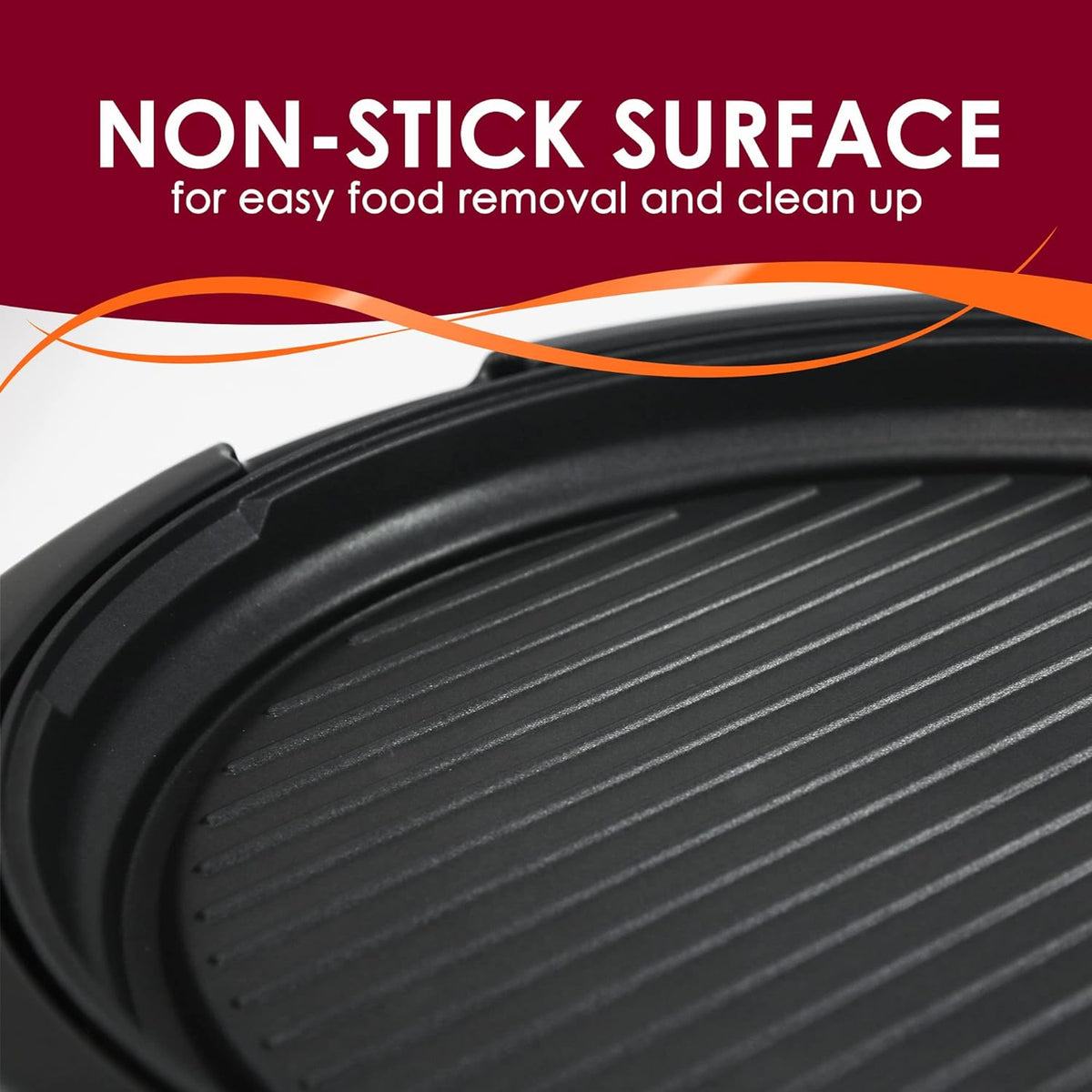Nonstick Electric Tabletop Grill – Smokeless Cooking Solution