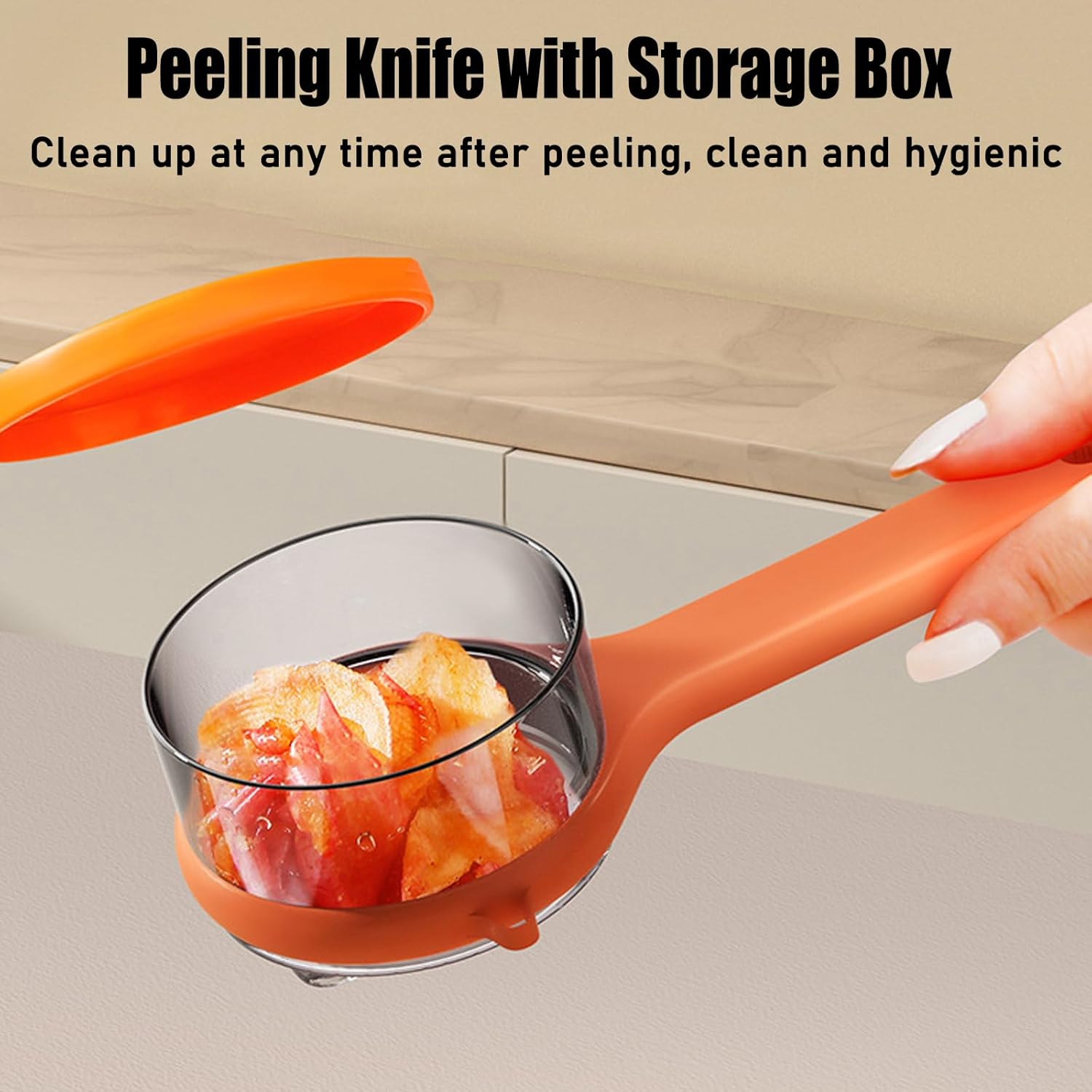 Effortless Fruit and Vegetable Peeler with Dual Blades