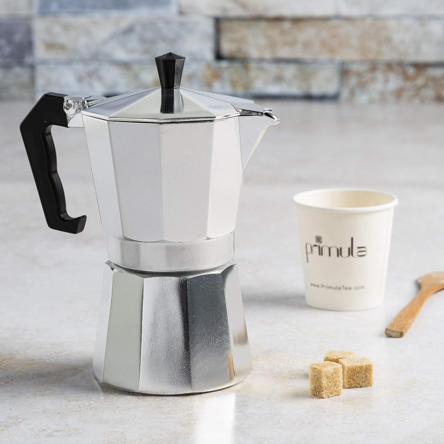 Stovetop Espresso and Coffee Brewer, Moka Pot for Italian and Cuban Style