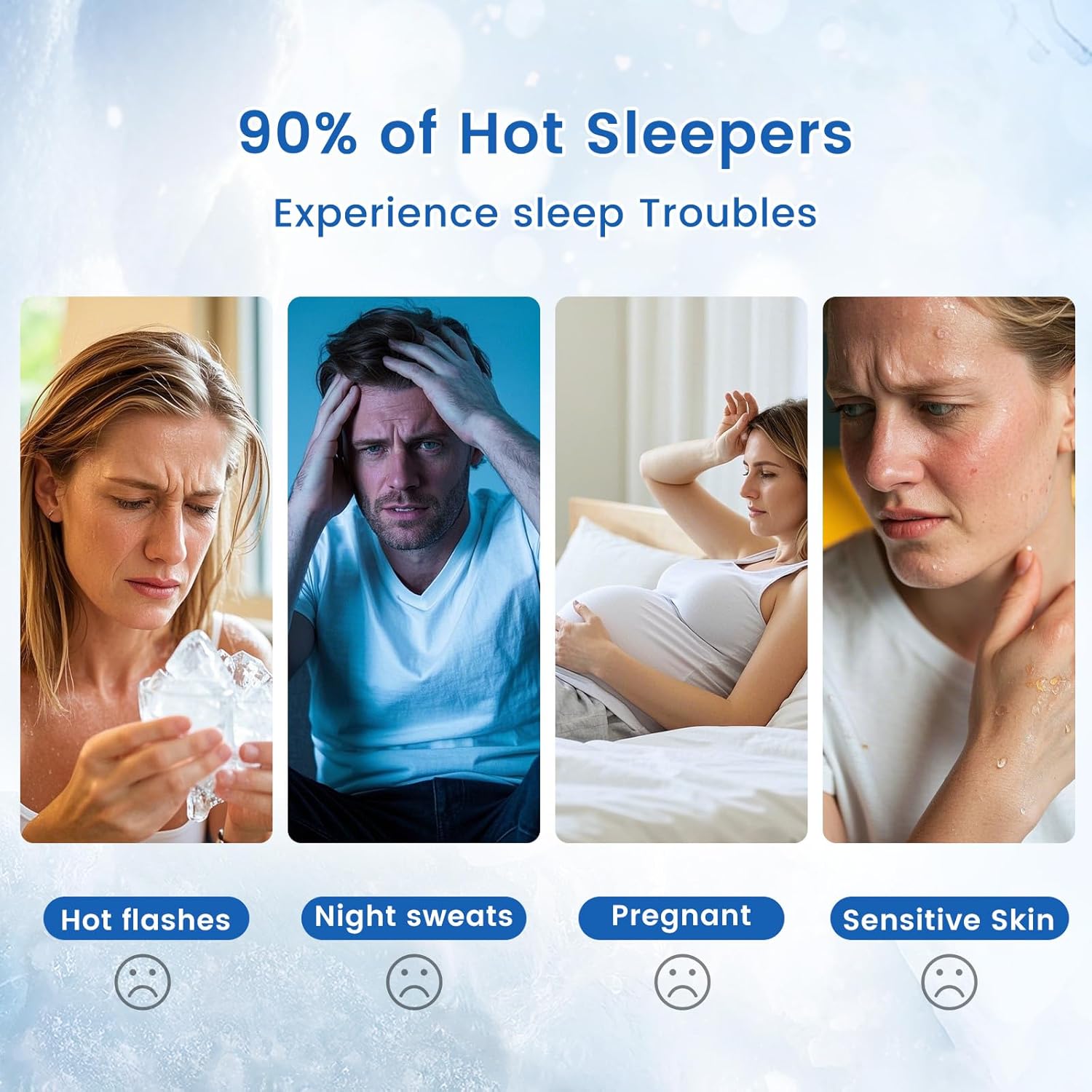 Cooling Blanket with Arc-Chill Technology - Lightweight for Hot Sleepers