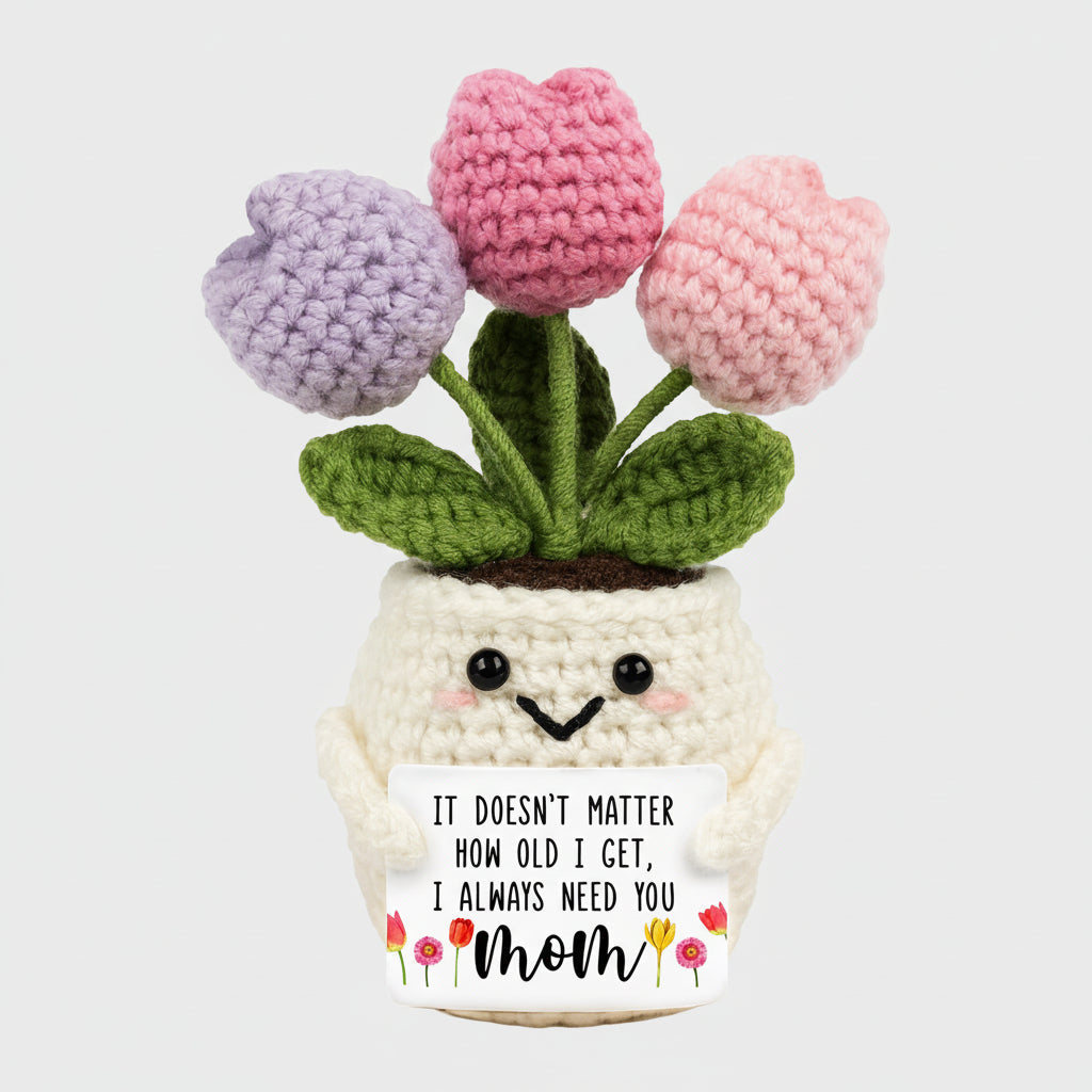Charming Handmade Floral Desk Accent for Mother's Day
