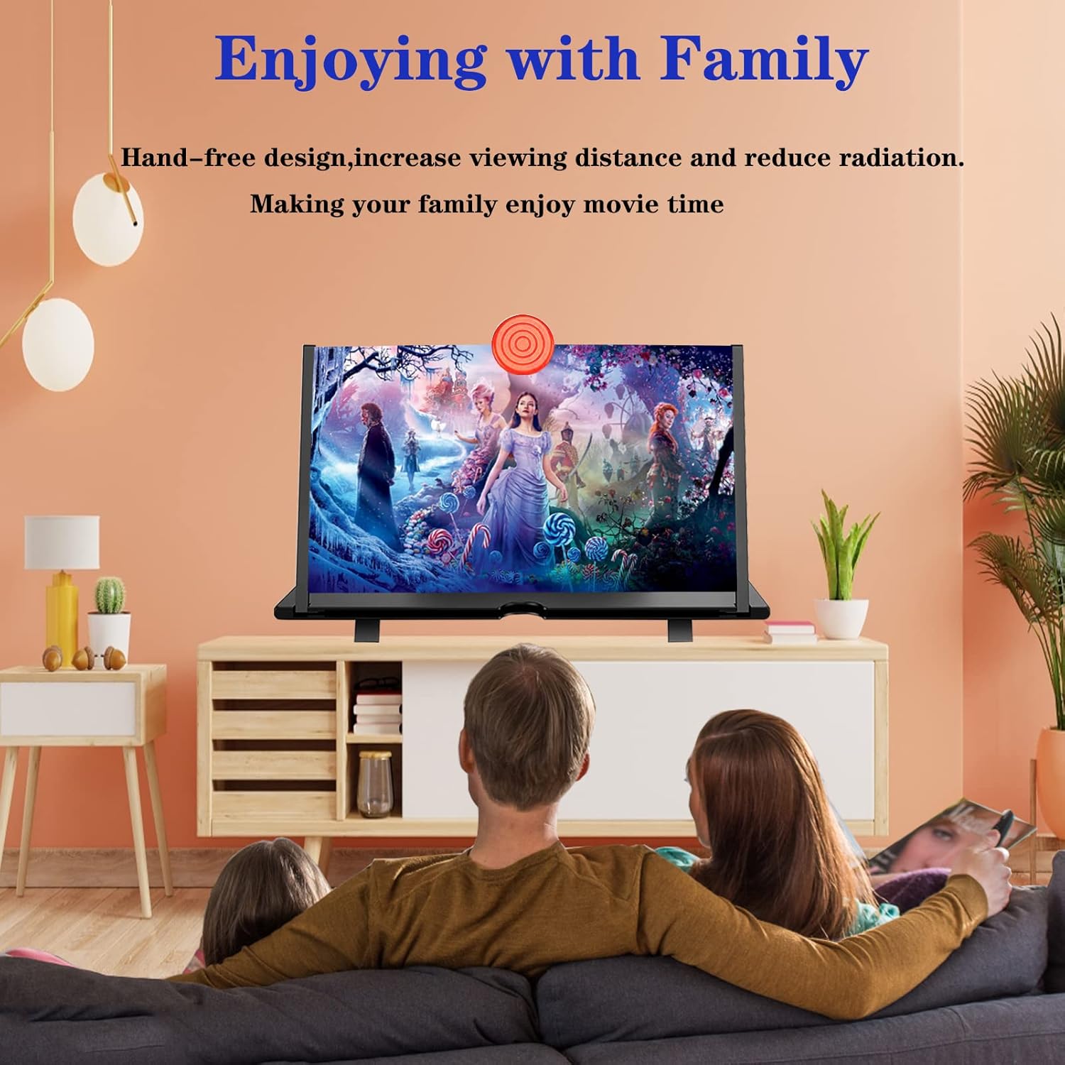 14-Inch Smartphone Screen Enlarger for Gaming, Movies, and Videos