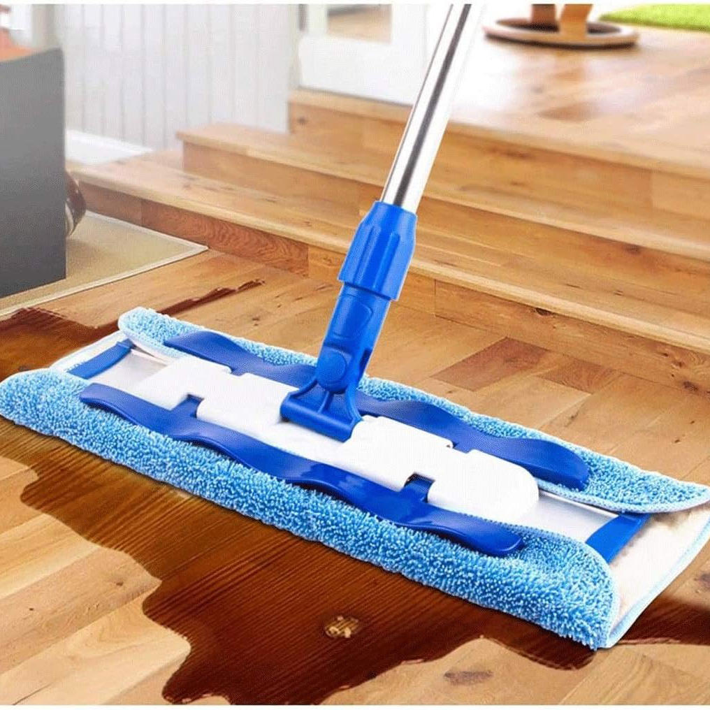 Versatile Floor Scrubber with Adjustable Handle