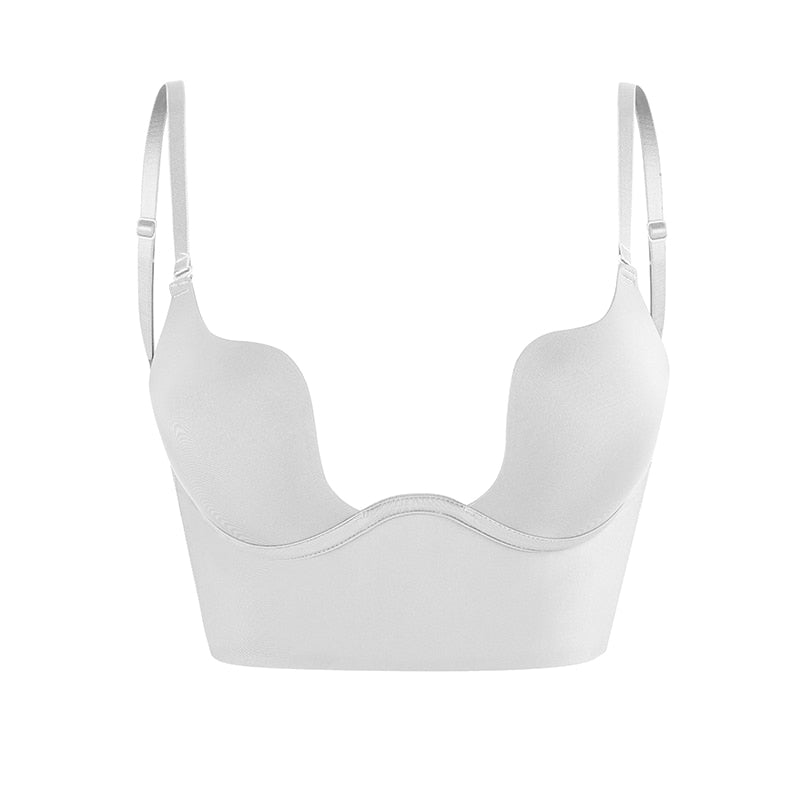 Women’s Seamless Backless Bra | Strapless Design & Molded Cups | Comfortable Fit for Everyday Wear