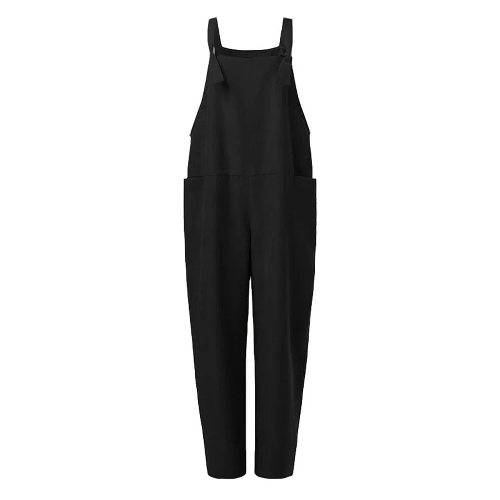 Women’s Jumpsuit | Breathable Polyester & Elastane Fabric | Adjustable Straps & Front Pockets | Comfortable Fit