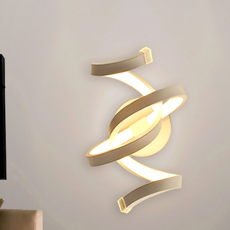 Taavita LED Wall Sconce - Minimalist Acrylic Wall Mounted Lighting for Bedroom