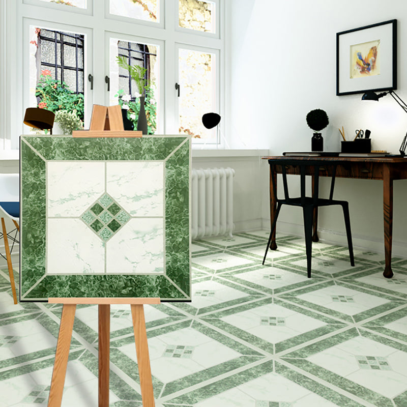 Taavita Water Resistant Plastic Floor Tile - Scratch Resistant Vinyl Flooring